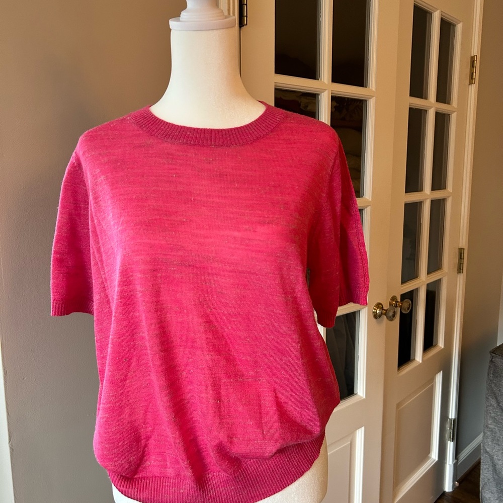 Joules linen blend short sleeve